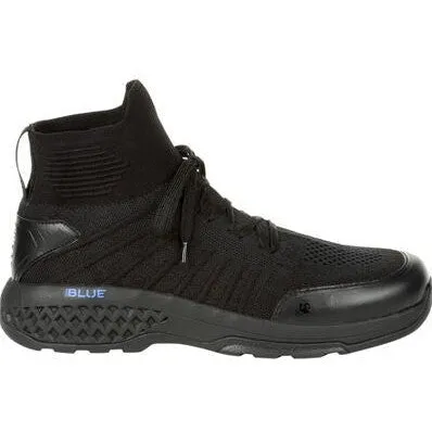 Rocky Men's Code Blue Knit 5" Soft Toe Public Service Shoe -Black- RKD0083