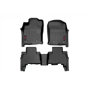 Rough Country Floor Mats - Front & Rear | 2010-2023 Toyota 4Runner