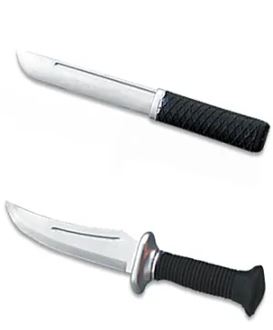 Rubber Knife -  Curved / Straight