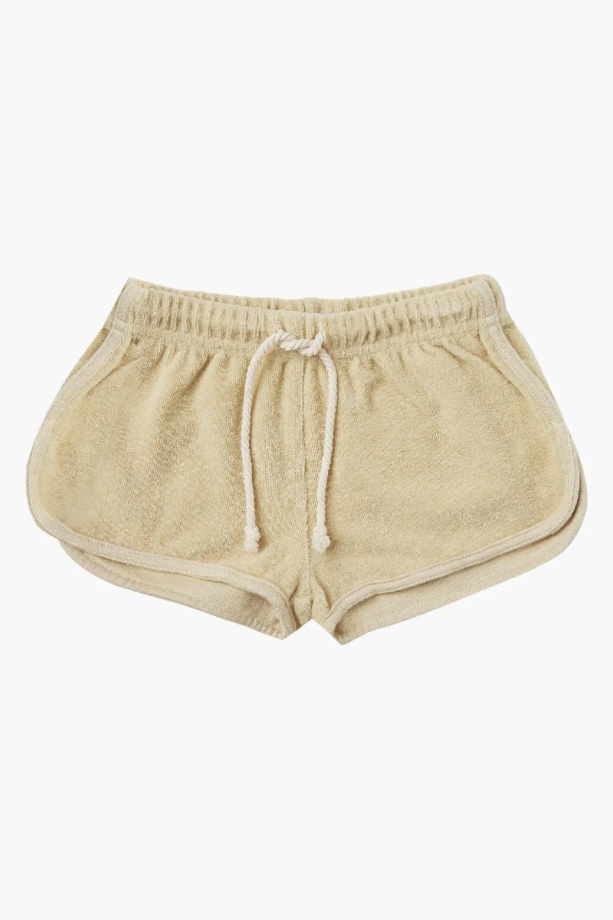 Rylee   Cru Terry Girls Shorts - Butter (Size 6/7 left)