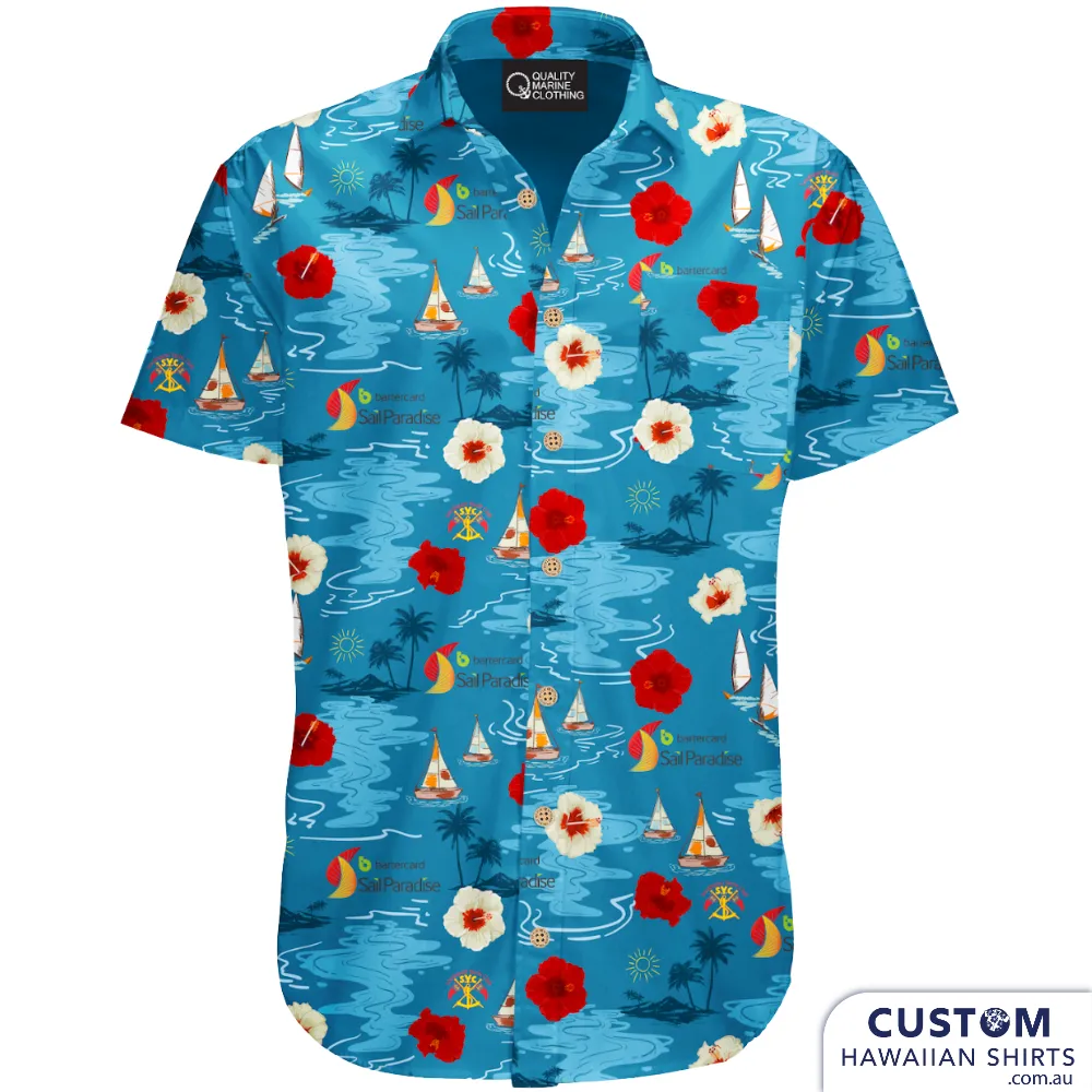 Sail Paradise Event 2023, Southport Yacht Club, GC, QLD - Custom Hawaiian Shirts