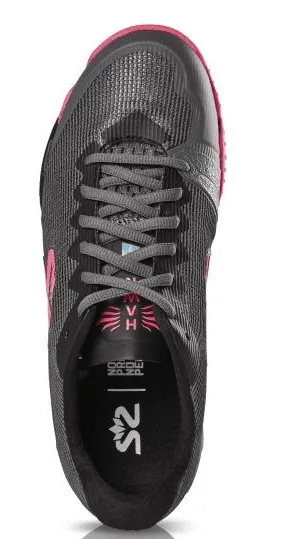 Salming Hawk Women's Shoe, Gunmetal / Pink