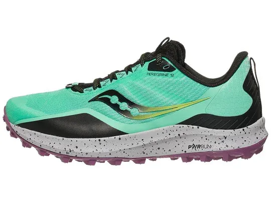 Saucony | Peregrine 12 | Women's | Cool Mint/Acid