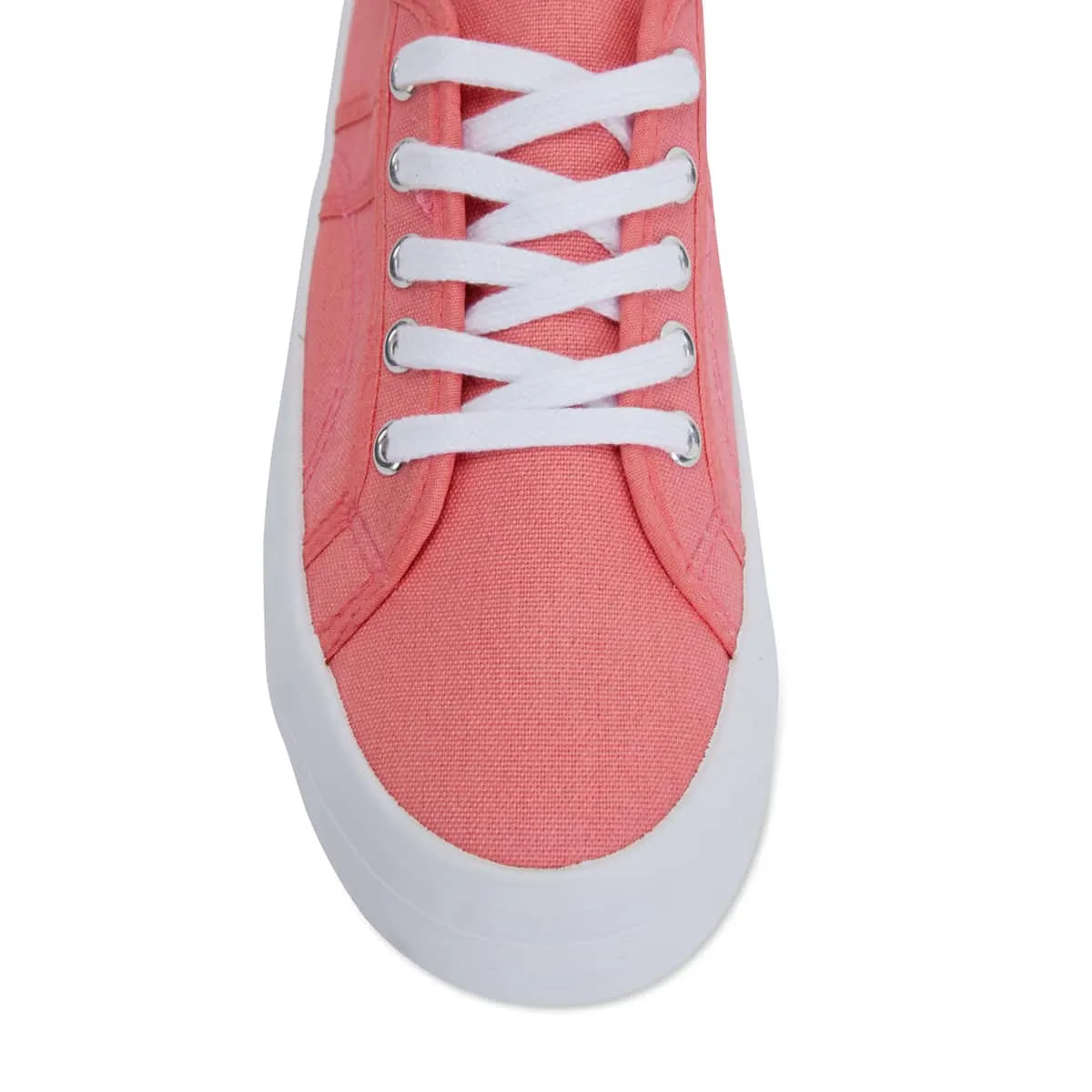 Scott Sneaker in Coral Fabric