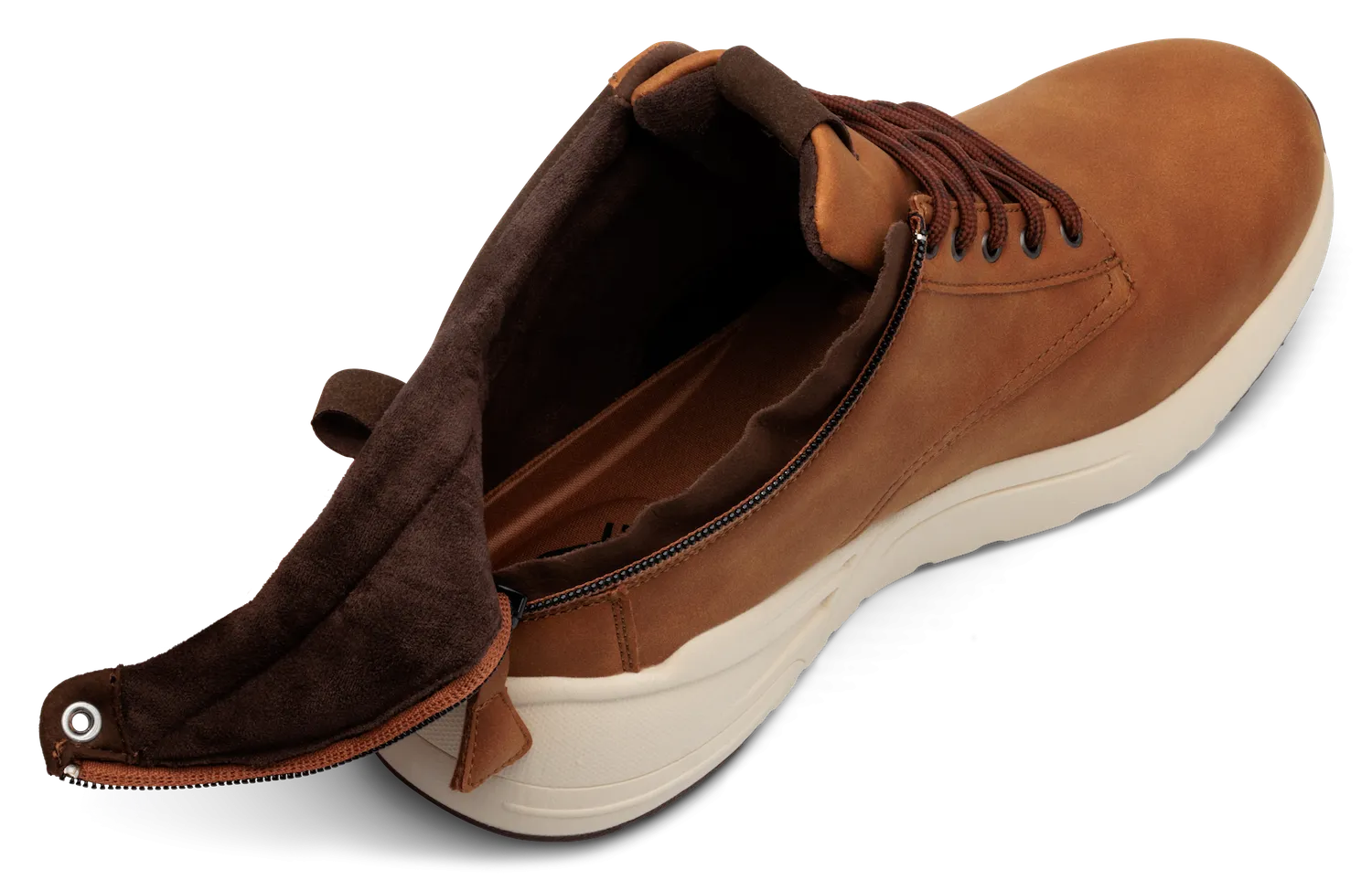 Scout wide-fit tan boot - men