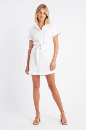 Shoreline Belted Shirt Dress