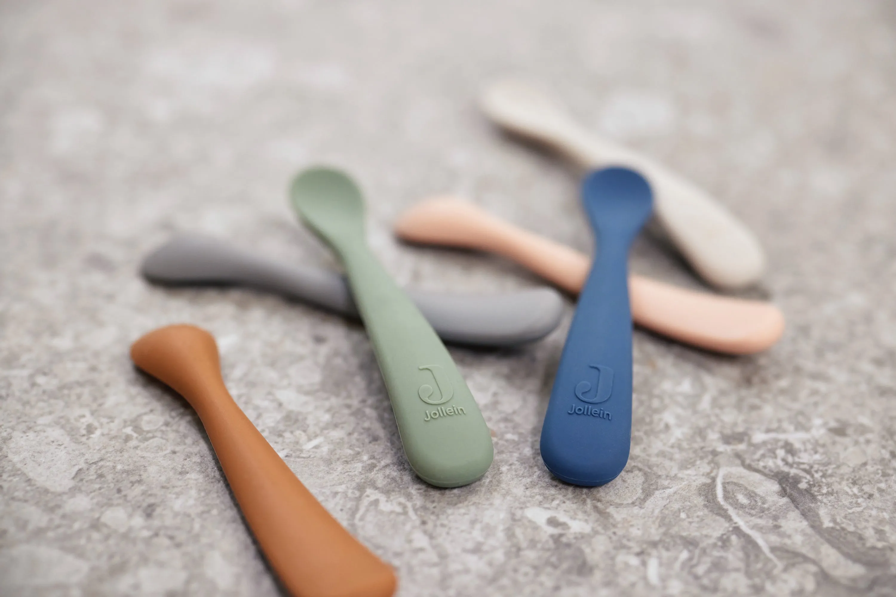 Spoon Silicone - Ash Green - 2 Pack