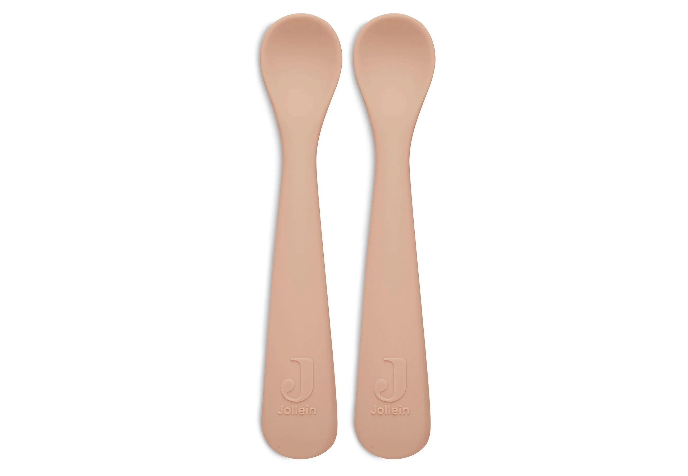 Spoon Silicone - Pale Pink - 2 Pack