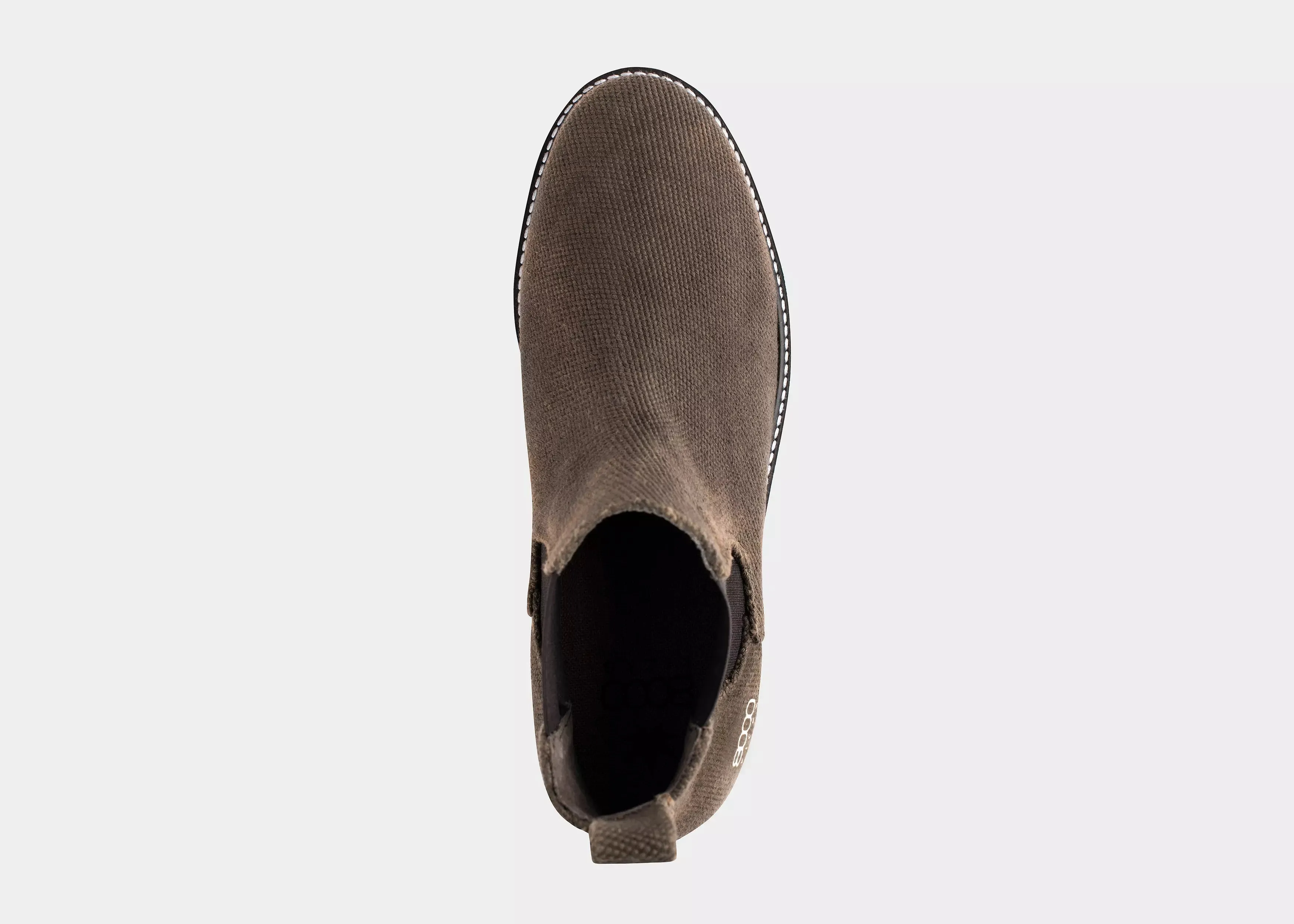 The Crossover Hemp Chelsea for Women in Dark Brown