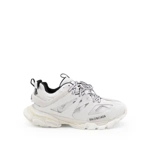 Track Sneaker in White/Black