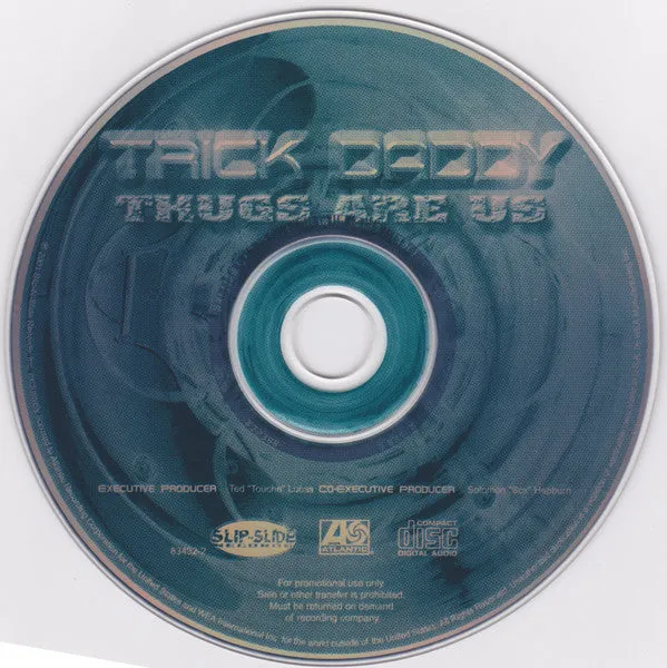 Trick Daddy - Thugs Are Us (CD, Album, Promo) (NM or M-)