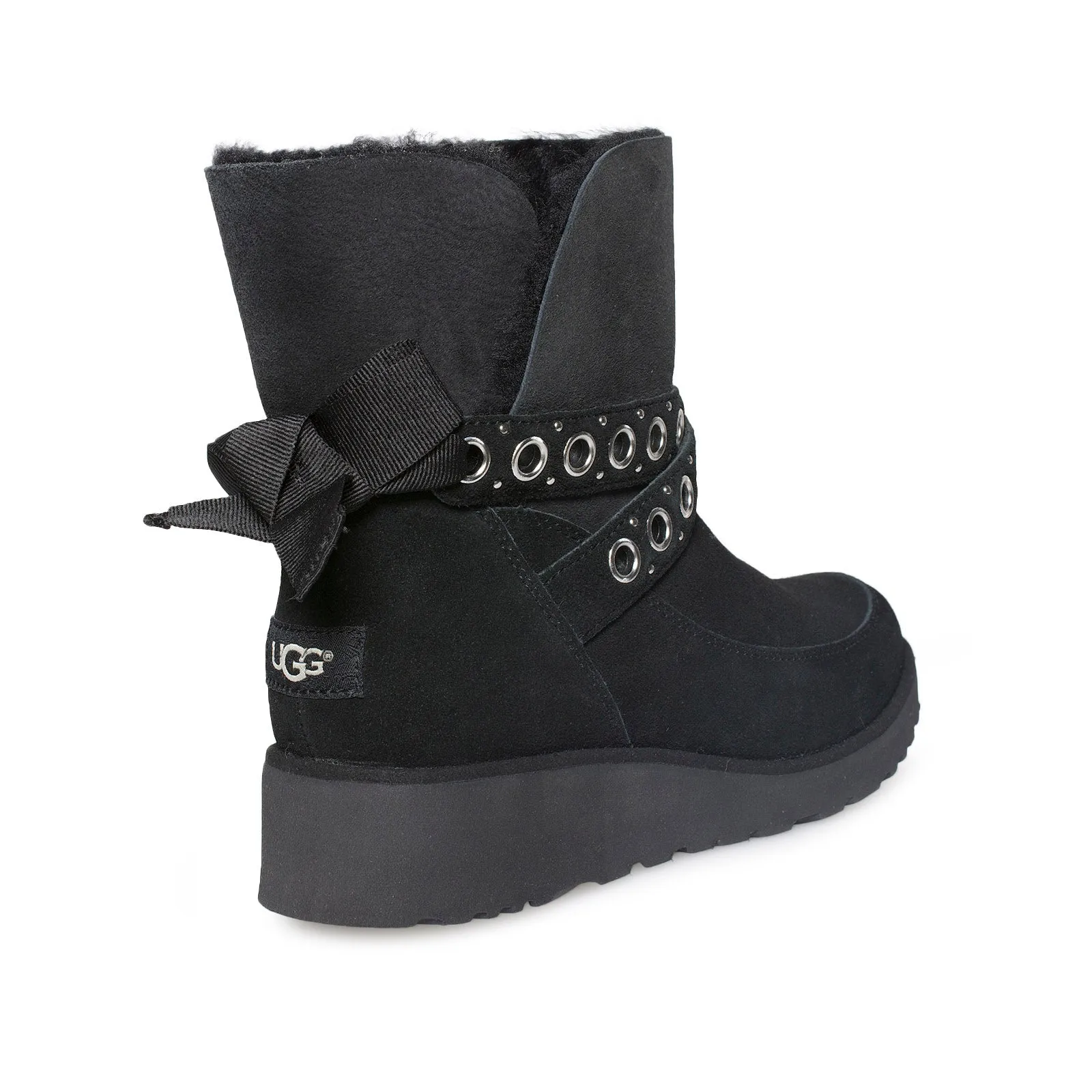 UGG Alisia Black Boots