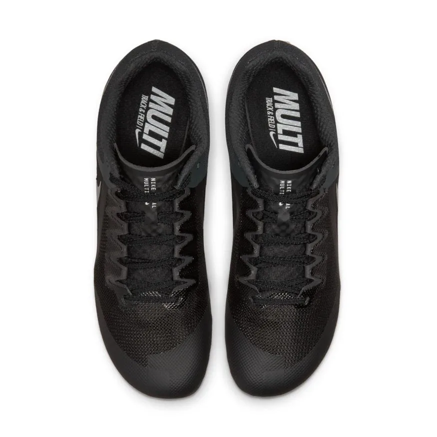 Unisex Zoom Rival Multi (001 - Black/Metallic Silver/Light Smoke Grey)