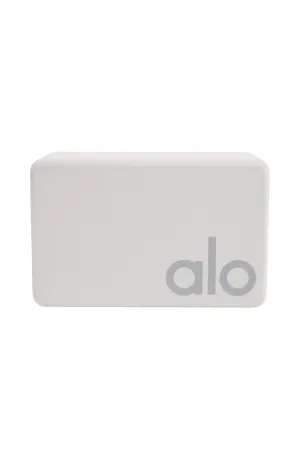 Uplifting Yoga Block - Dove Grey/Silver