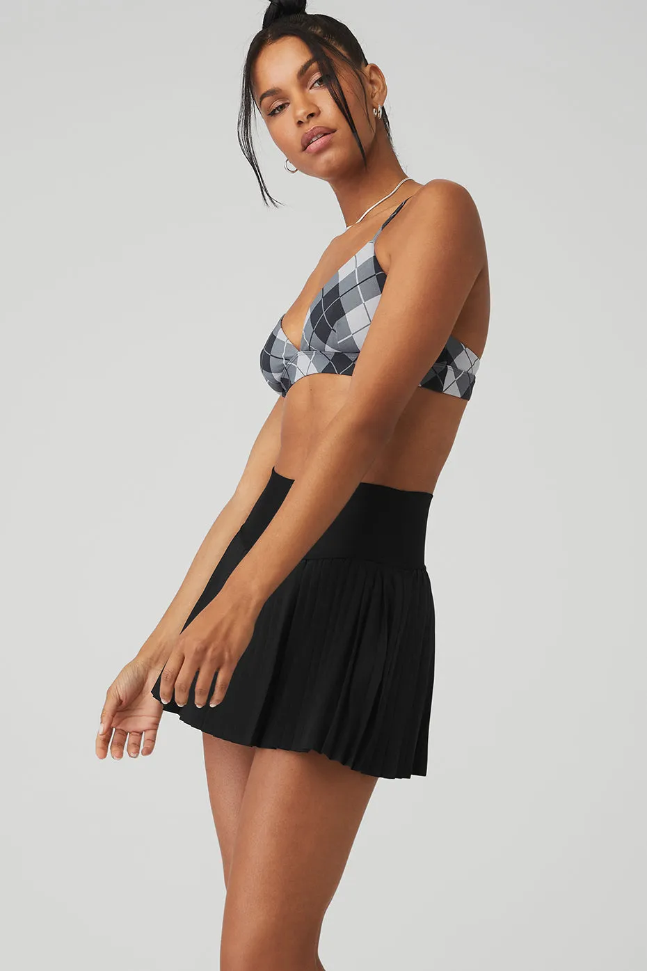 Vapor Argyle Splendor Bra - Black/Anthracite