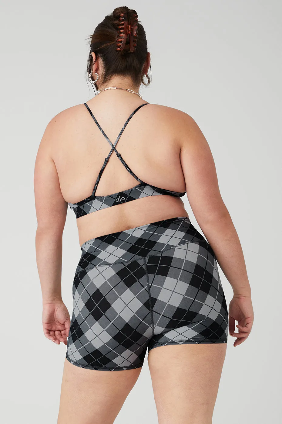 Vapor Argyle Splendor Bra - Black/Anthracite