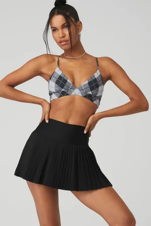 Vapor Argyle Splendor Bra - Black/Anthracite