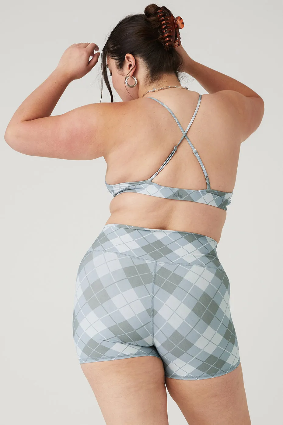 Vapor Argyle Splendor Bra - Gravel/Titanium