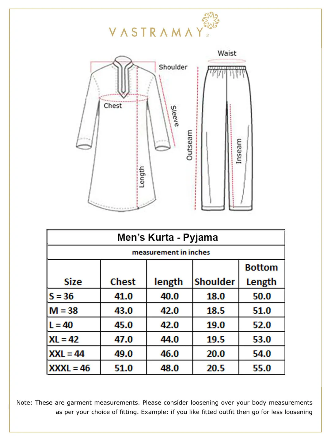 VASTRAMAY Lavender Silk Kurta Pyjama Set