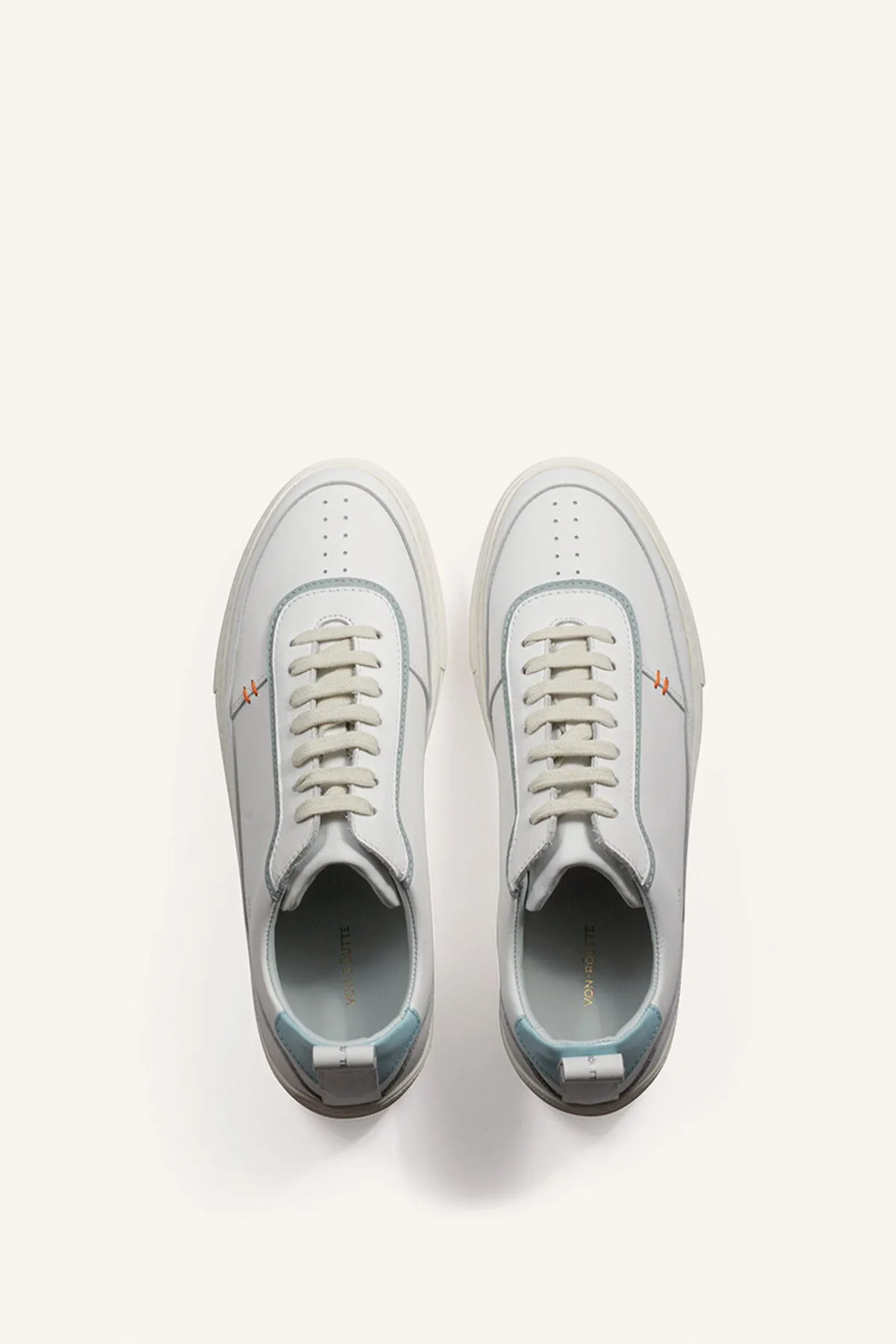 Von Routte Platform sneaker - Turquoise