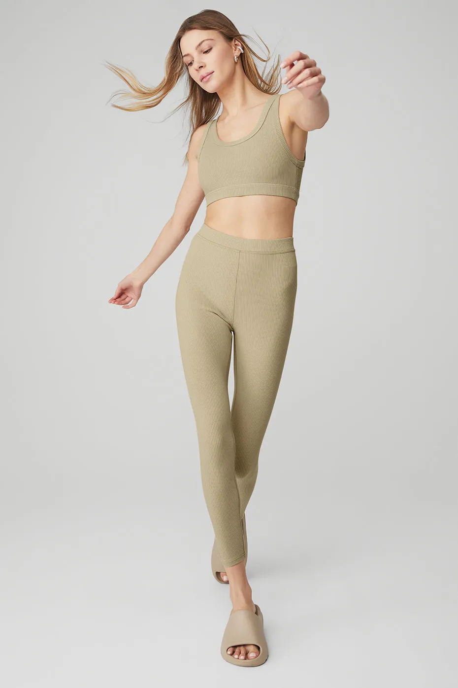 Wellness Bra & Ribbed High-Waist 7/8 Blissful Legging Set