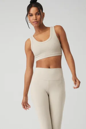 Wellness Bra - Oatmeal Heather