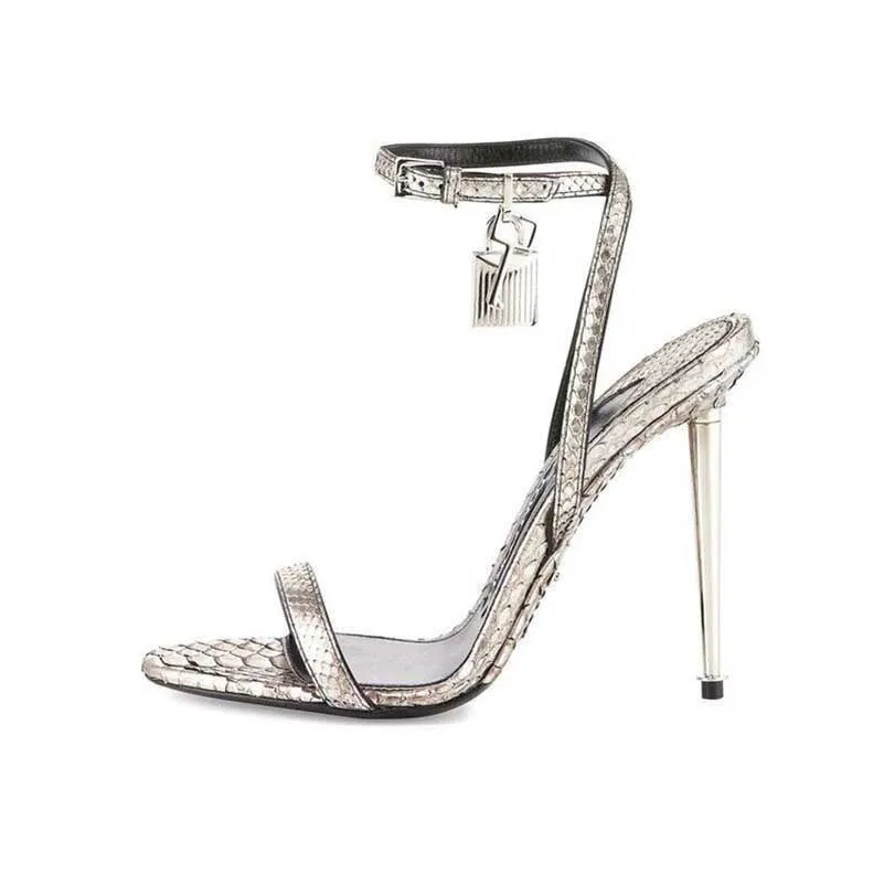 Women's Ankle Strap Sandals High Heeled Pumps