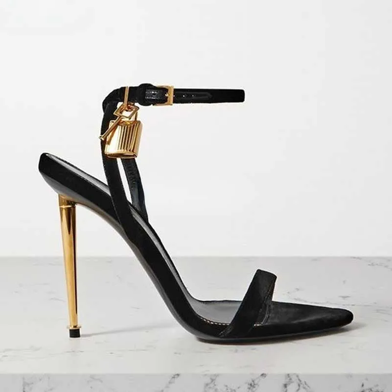 Women's Ankle Strap Sandals High Heeled Pumps