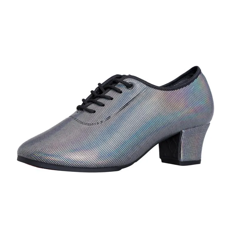 Women's Real Leather Customized Heel Teaching & Practice Shoes Ballroom Dance Shoes