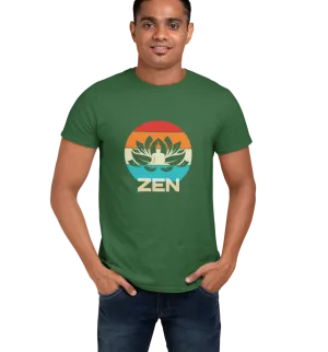 Yoga Zen Graphic Men's T Shirt D28