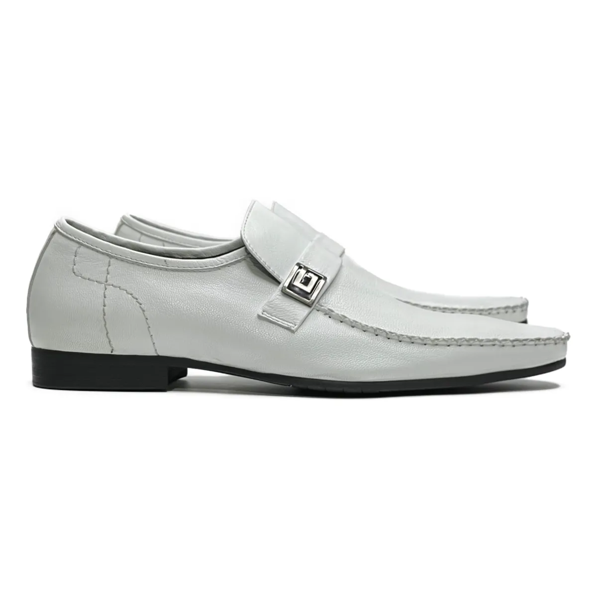 Zundel Metal Vamp Loafers